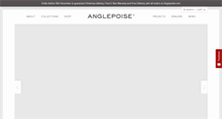 Desktop Screenshot of anglepoise.com